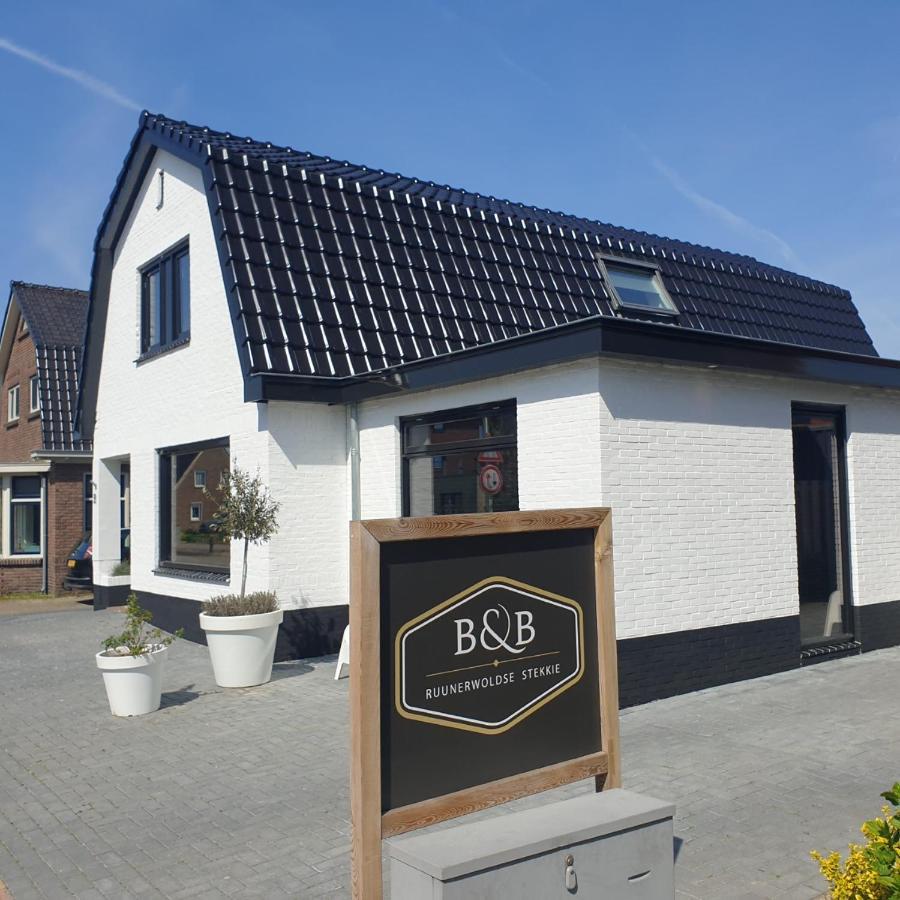 Ruunerwoldse Stekkie met eigen badkamer Ruinerwold Buitenkant foto